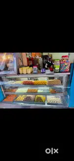 Counter for sweet shop