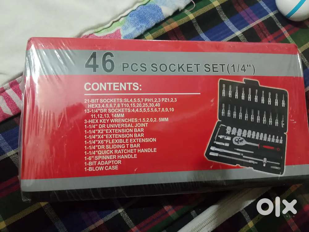 Screw driver 46 pcs socket ser