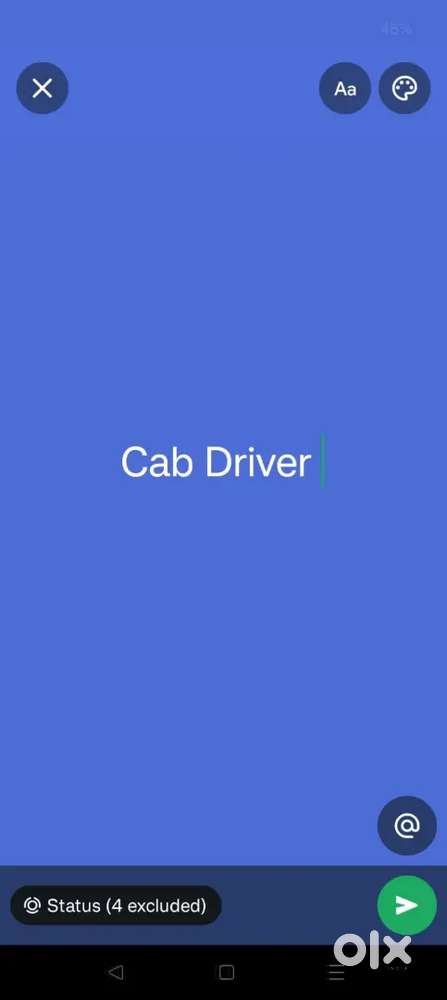 Ola Uber cab