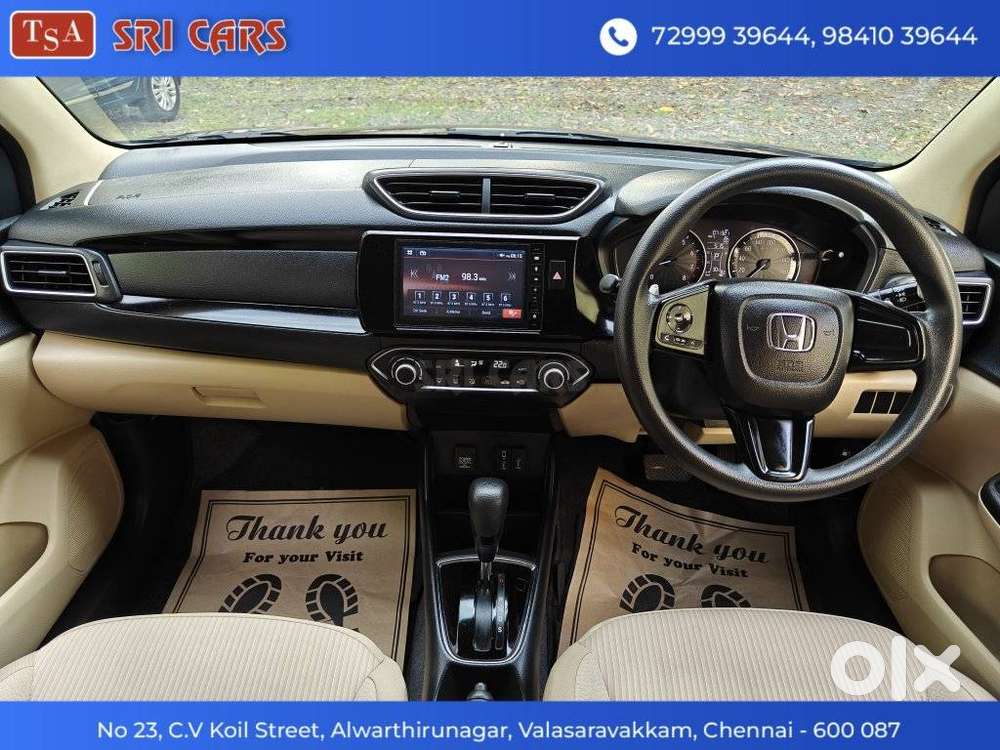 Honda Amaze Vx 1.2 Petrol Cvt, 2020, Petrol
