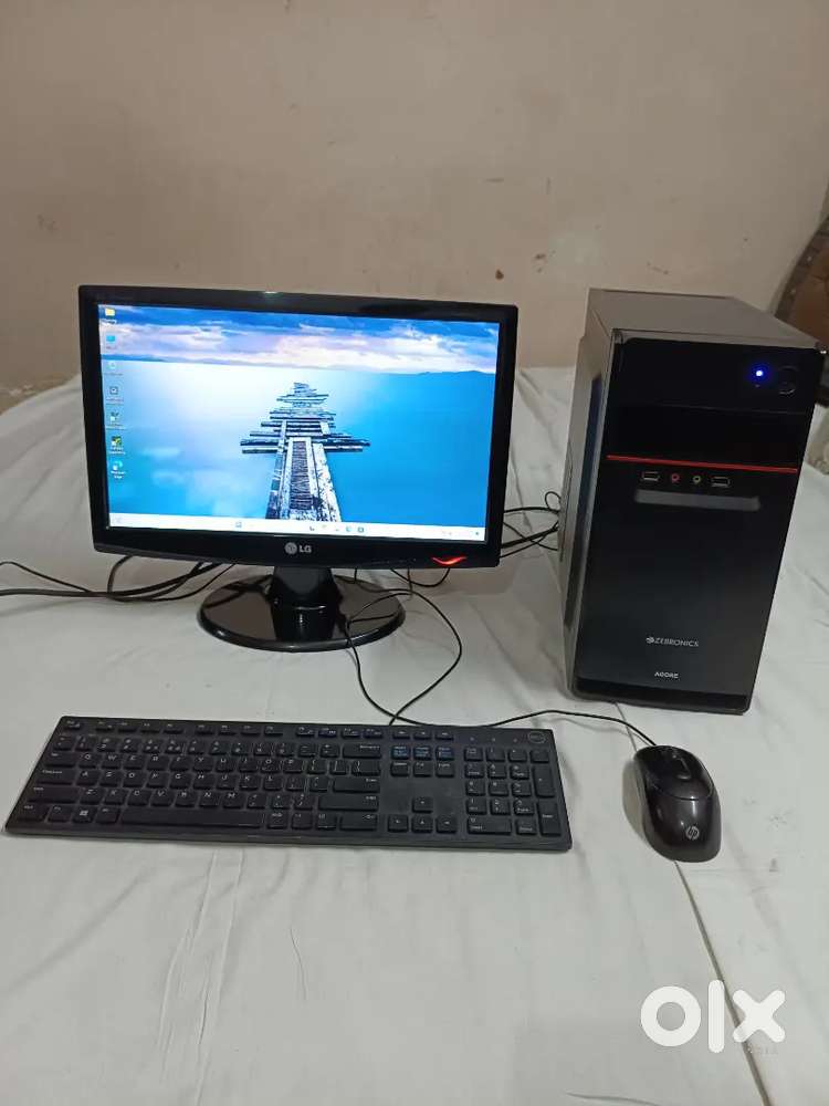 Desktop Pc I5 4th gen cpu 12gbram 240gbSSD 500gbhdd ups editing gaming