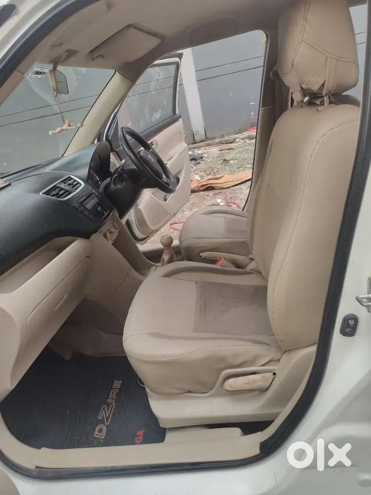 White Brand New Maruti Suzuki Dzire 2013
