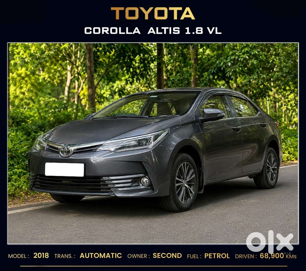 Toyota Corolla Altis Vl, 2018, Petrol