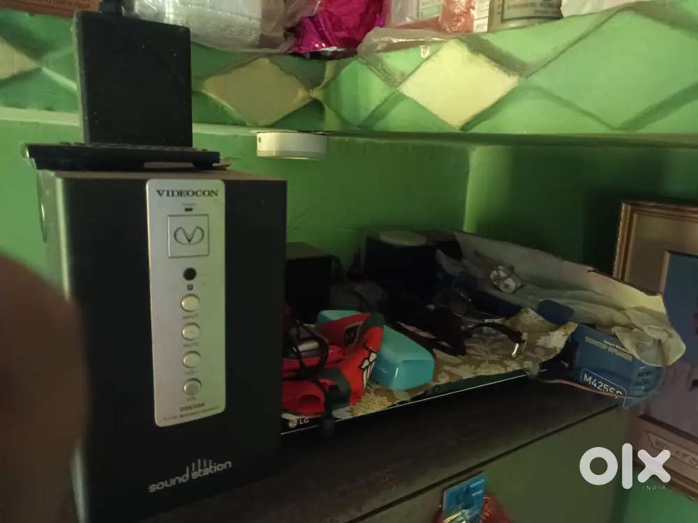 Videocon Sound station DSS 3200 5.1 speaker & LG DVD player