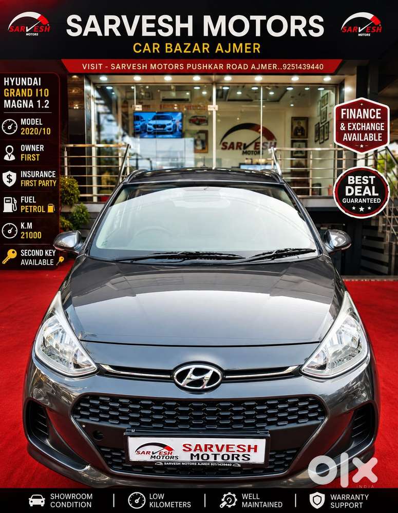 Hyundai Grand I10 2016-2017 Magna, 2020, Petrol