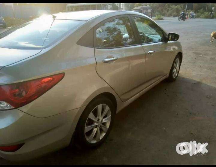 Hyundai Verna Sx Fluidic Diesel Automatic 2013 Model Color- Golden