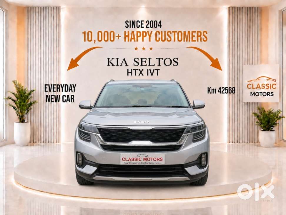 Kia Seltos Htx Ivt G, 2023, Petrol