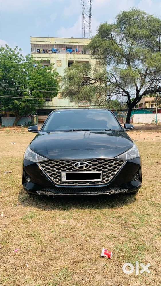 Hyundai Verna Sx 2021  Loaded  Black Beauty  Second Owner