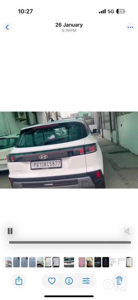 Hyundai Creta Facelift 2025 Diesel 16200 Km Driven 7 Months Old