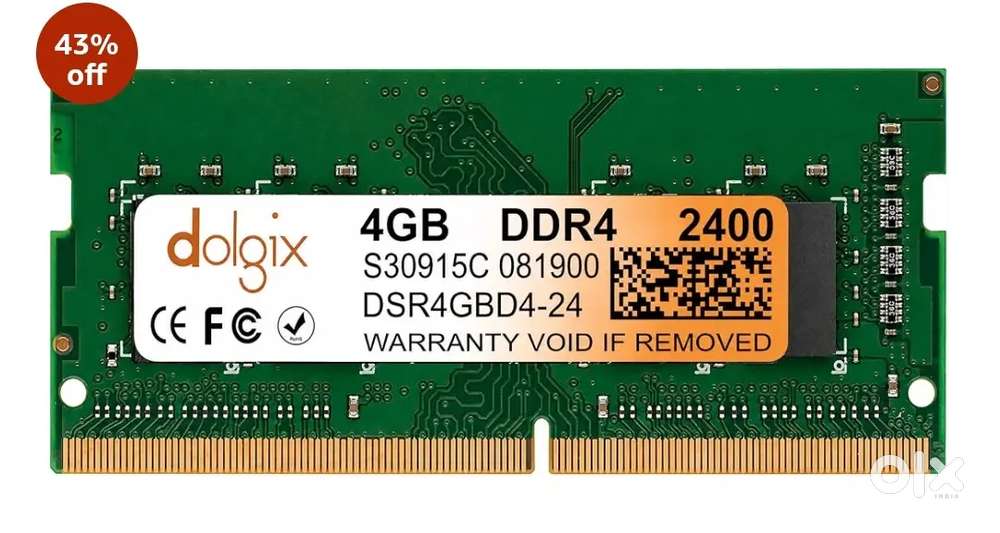 4GB DDR4 2400mhz  laptop ram