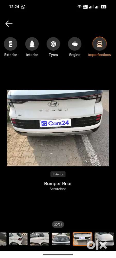 Hyundai Venue 2024 Petrol Good Condition