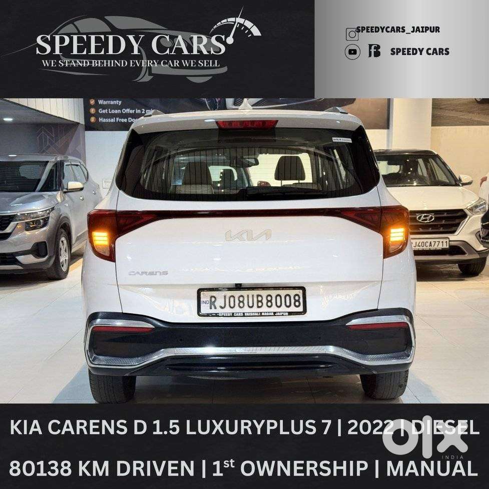 Kia Carens D1.5 Luxury 7str 6mt, 2022, Diesel