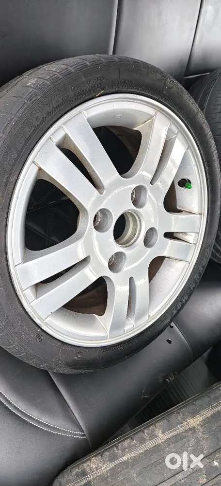 Maruti Zen 15-inch Alloy Wheels + Tyres &ndash; Set Of 4