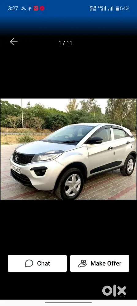 Tata Nexon 2019 Model Cng On Paper Car Is Super Condition