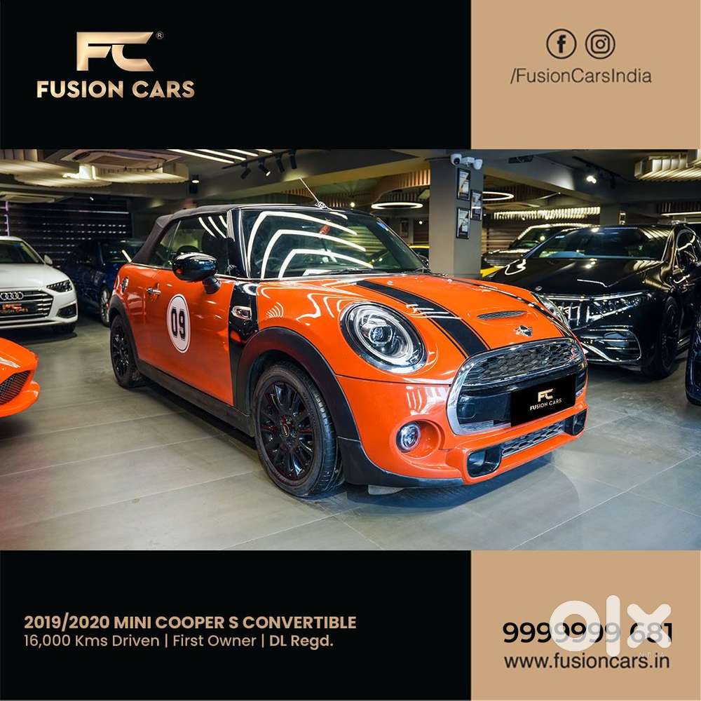 Mini Cooper Convertible S, 2019, Petrol