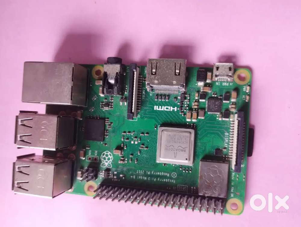 Raspberry Pi 3 Model B+ (with 8GB Class 10 SD Card + Preloaded CLI OS)