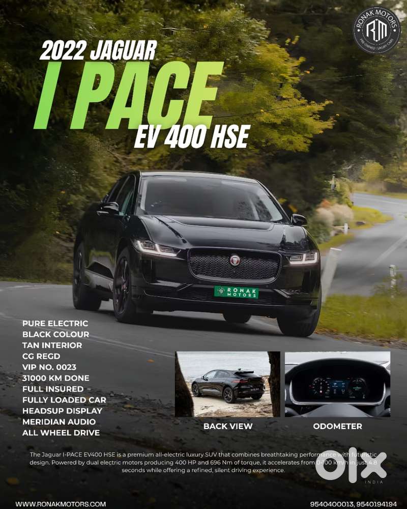 Jaguar I-pace Hse, 2022, Electric