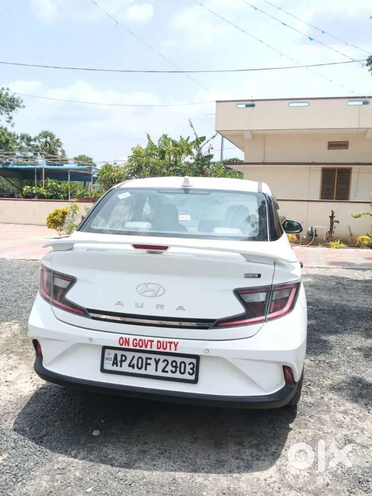 Hyundai Aura Sx Cng 2025 Gov.used Vehicle Continue Finace