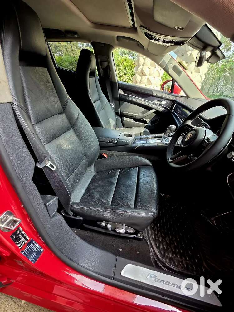 Porsche Panamera V6 Diesel In Carmine Red