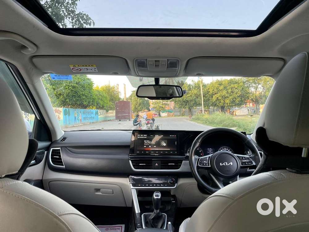 Kia Seltos Htx Sunroof Petrol 2022 1st Onwer Fully Insured