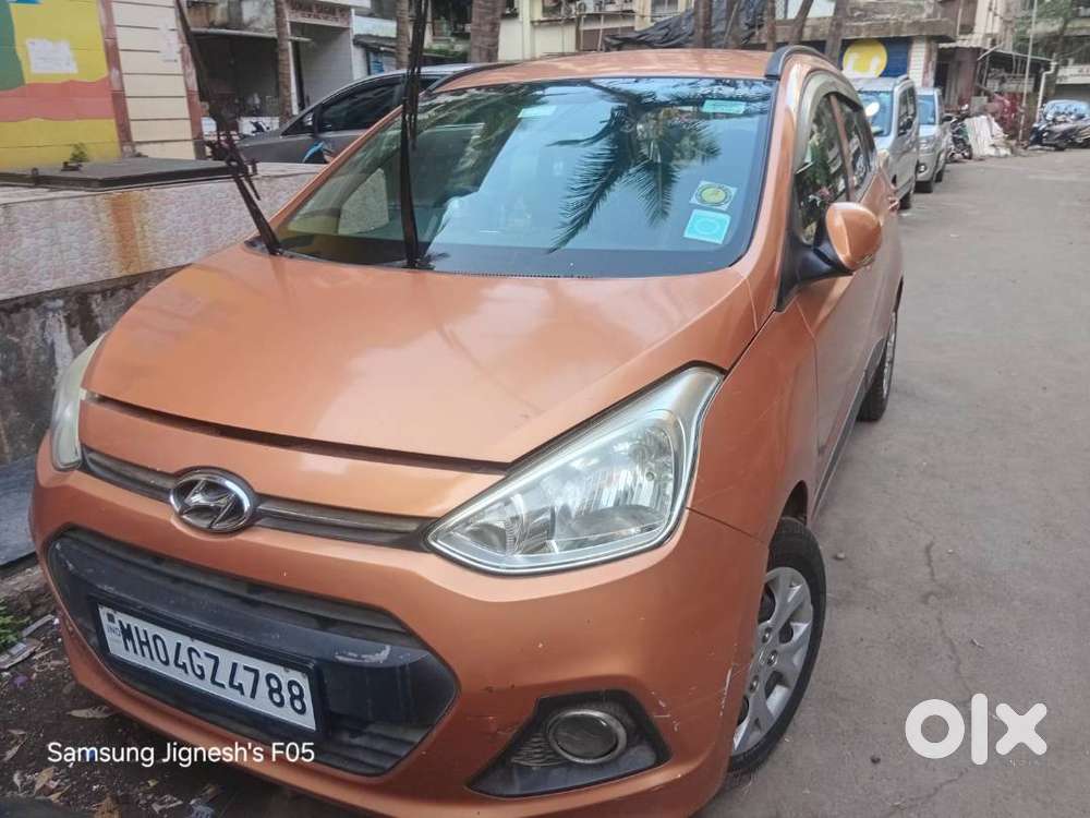 Hyundai Grand I10 1.2 Kappa Vtvt Sportz At Model Orange Colour