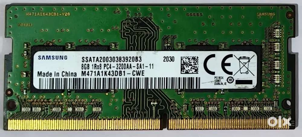 Samsung 8GB DDR4 3200MHz Laptop RAM