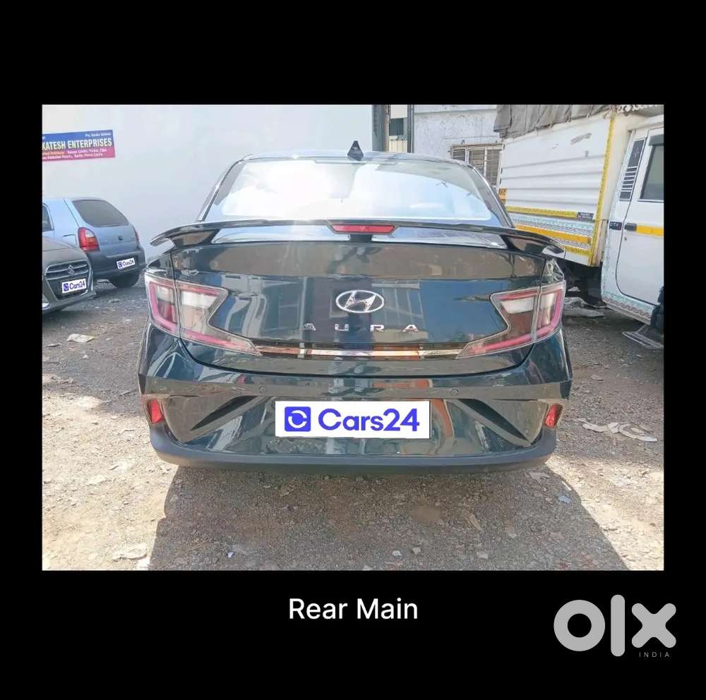 Hyundai Aura Sx Cng Aqua Teal Colour