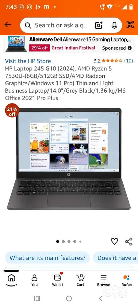 HP G10 245