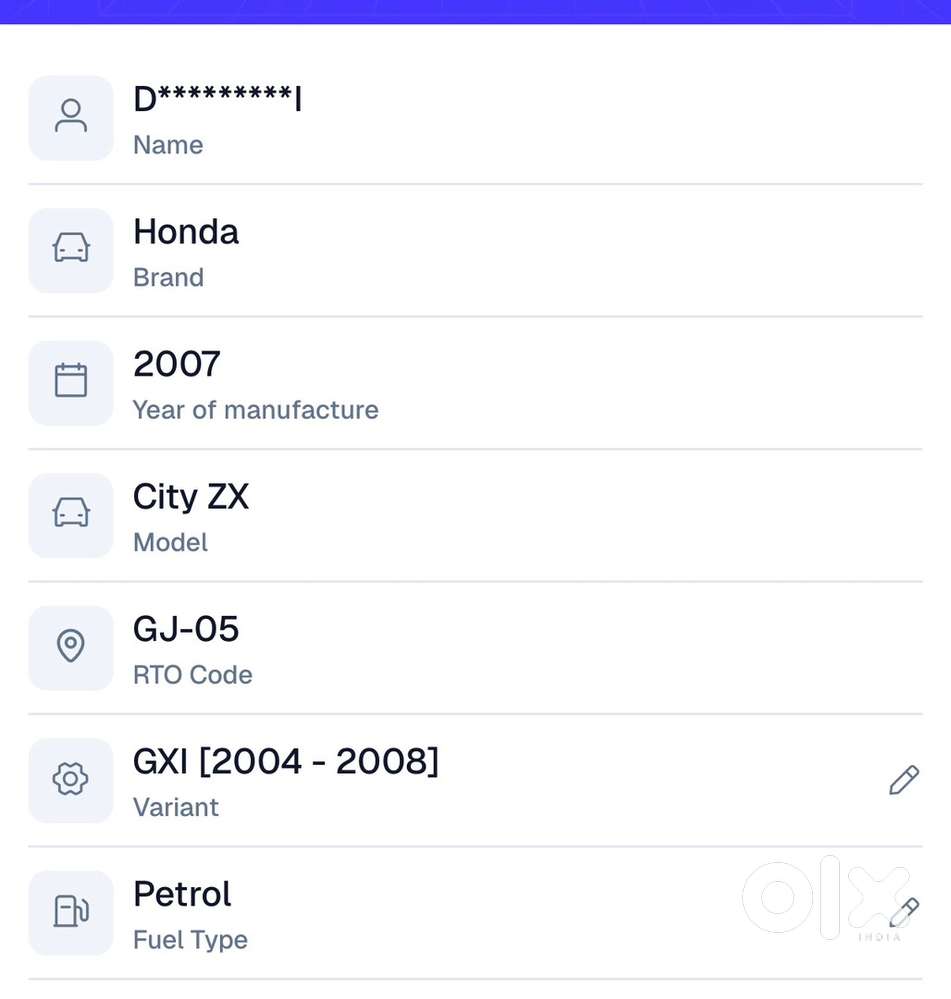 Honda City Zx 2007 Km Driven