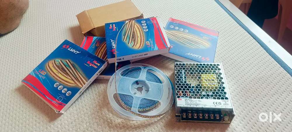 LED strip and 8Amp smps