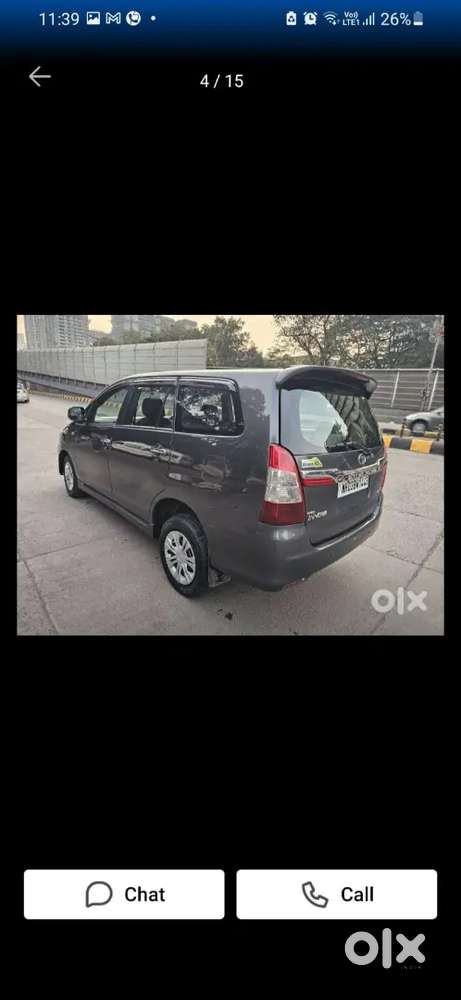 Toyota Innova 2015 Diesel Well Maintained