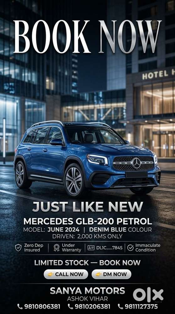Mercedes-benz Glb 200, 2024, Petrol