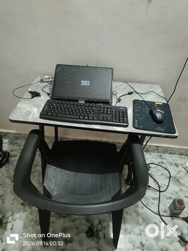 Table and chair
