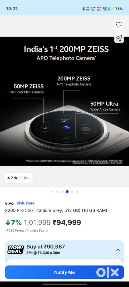 X200 pro full kit 6 months