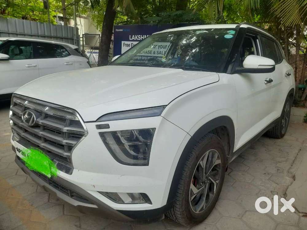 2021 White Hyundai Creta With 80k Km