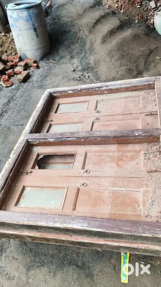 Sakhua Wood Wooden Doors  5 Pieces
Sakhua