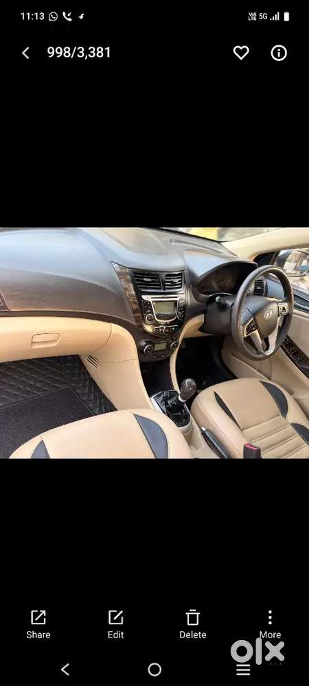 Hyundai Verna Sx 2012