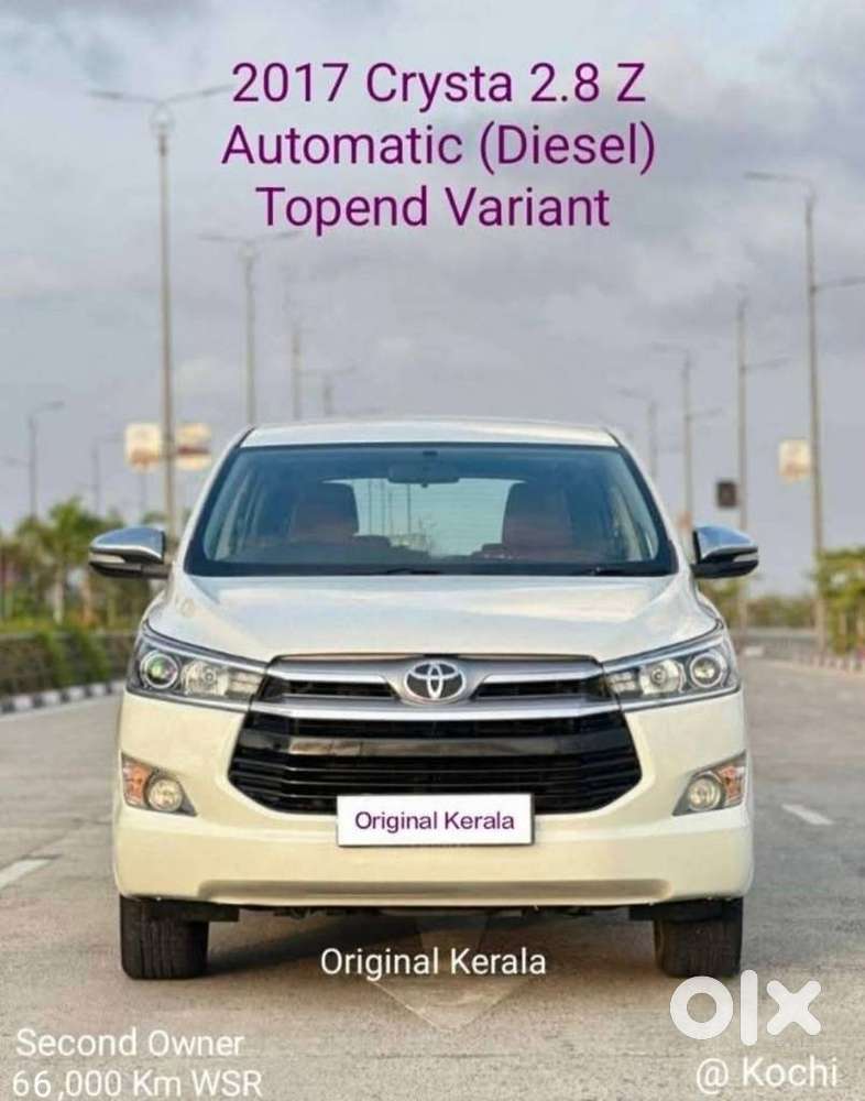 Toyota Innova Crysta 2.8z Automatic, 2017, Diesel