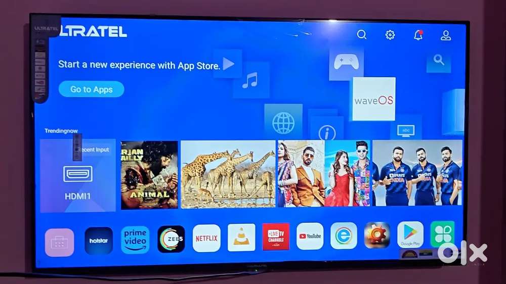 Brand new 43 inch smart led tv with warranty