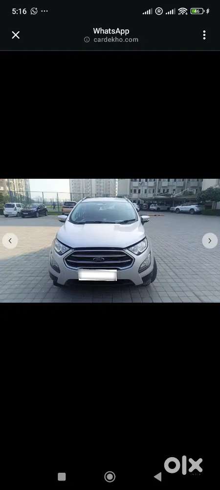Ford Ecosport 2018 Diesel Good Condition