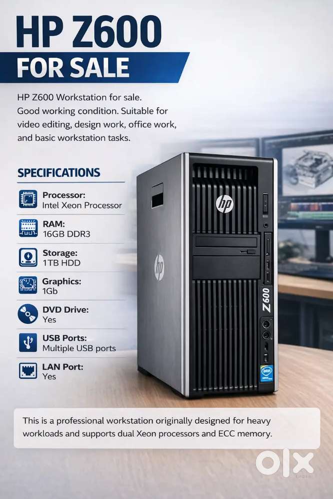 HP Z600 Workstation ジャンク扱い HP Z600 workstation - Computers & Laptops in undefined, - 1842139288