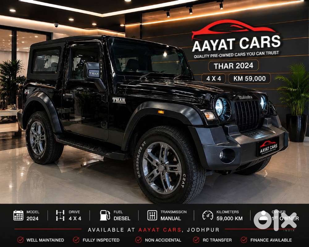 Mahindra Thar Lx Hard Top Diesel Mt 4wd, 2024, Diesel