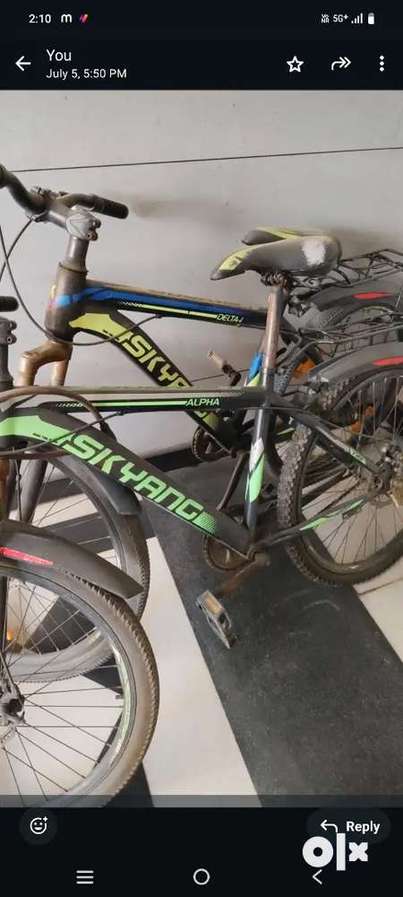 New cycle only three years use Bicycles 1785347337