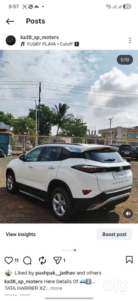 Tata Harrier 2019 Diesel 95000 Km Driven