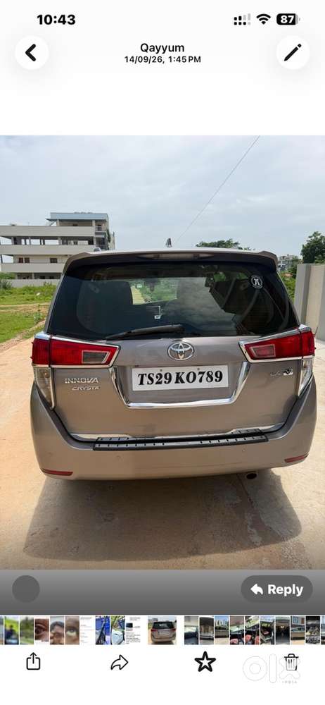 Toyota Innova Crysta 2020