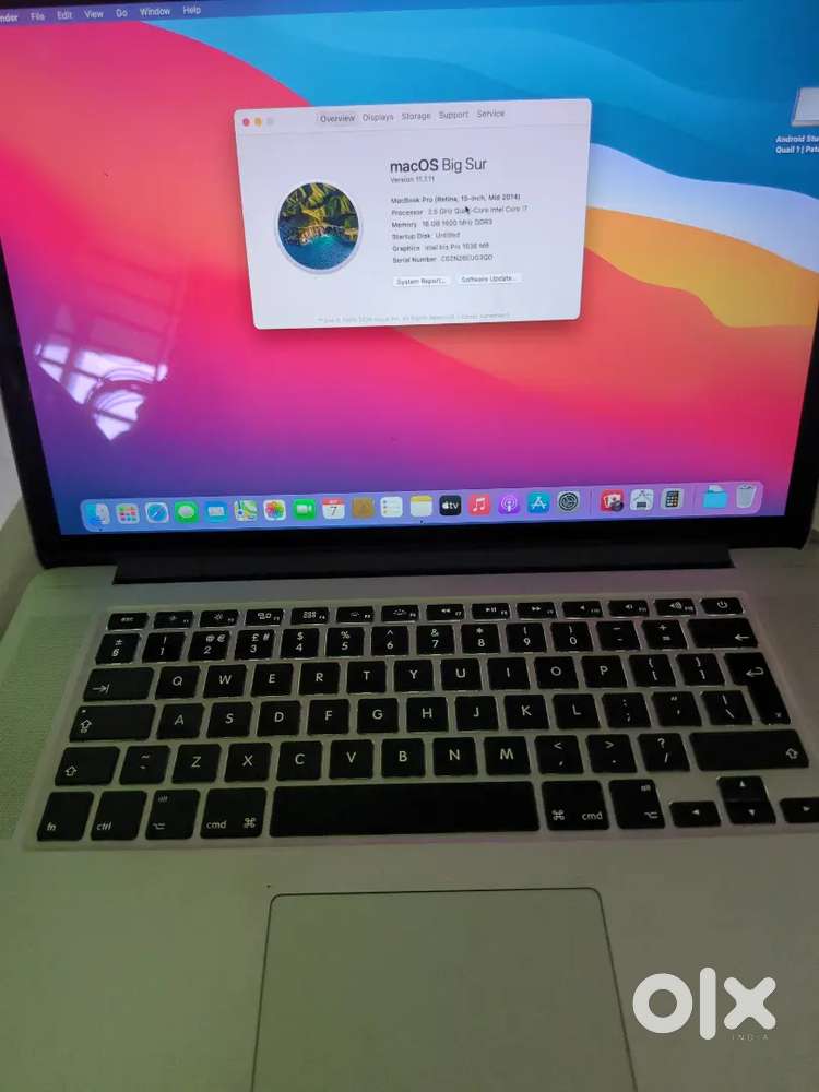 Apple MacBook Pro A1398 16/512
