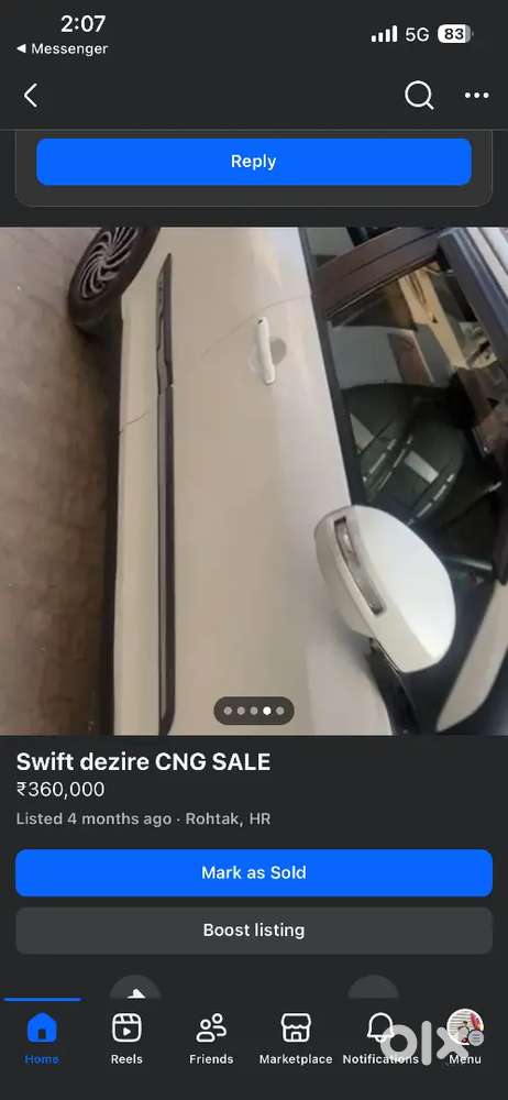 Urgent Sale Maruti Suzuki Dzire 2016