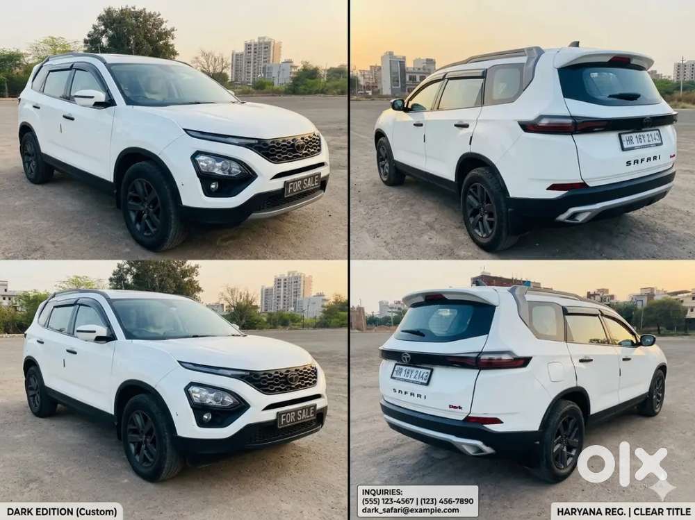 Tata Safari Top Model Xz Plus With Sunroof