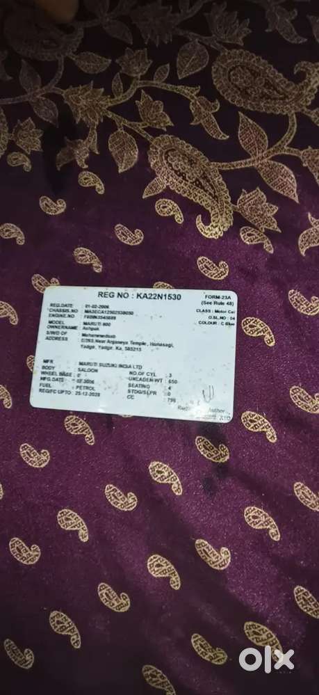 Maruti Suzuki 800 2006 Petrol Good Condition