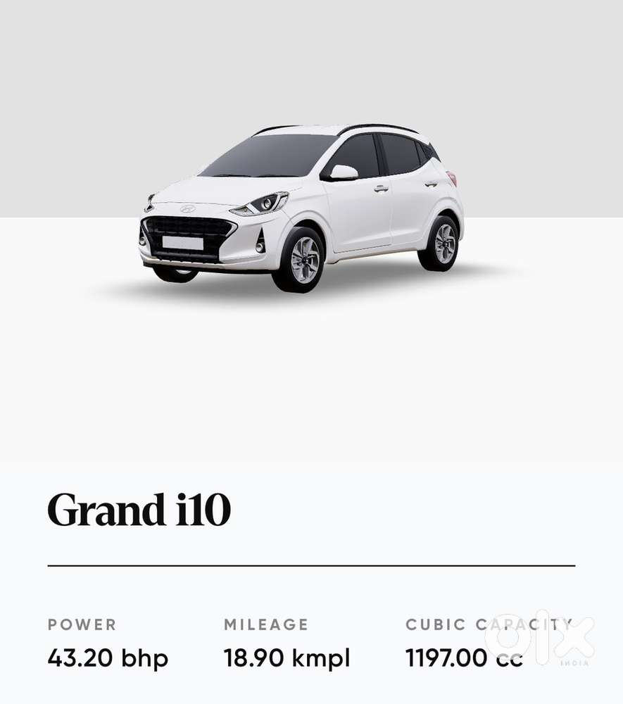 Grand I10 Star Dust Colour Very Good Condition